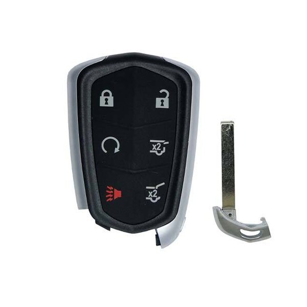 KeylessFactory: Cadillac Smart Key SHELL 6-Buttons